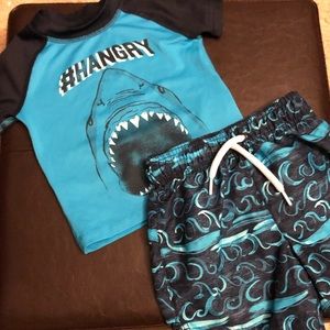 Toddler Rashguard & Boardshort set
